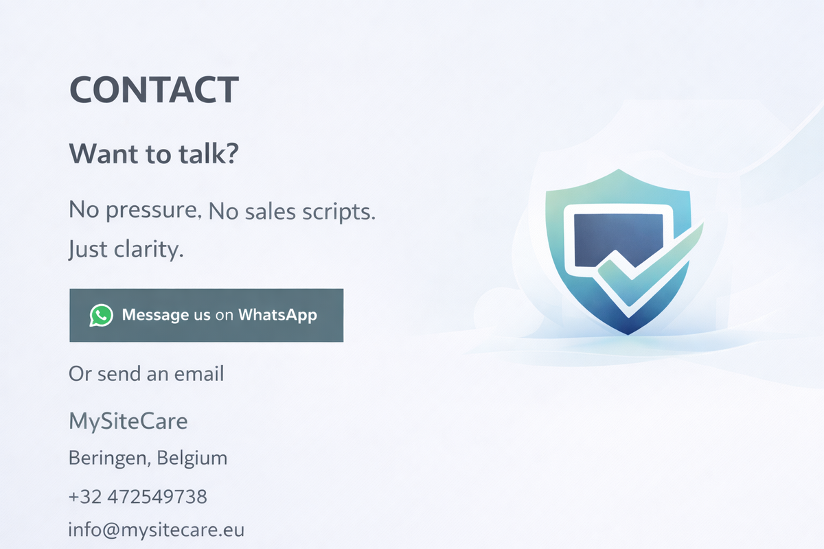 Contact MySiteCare